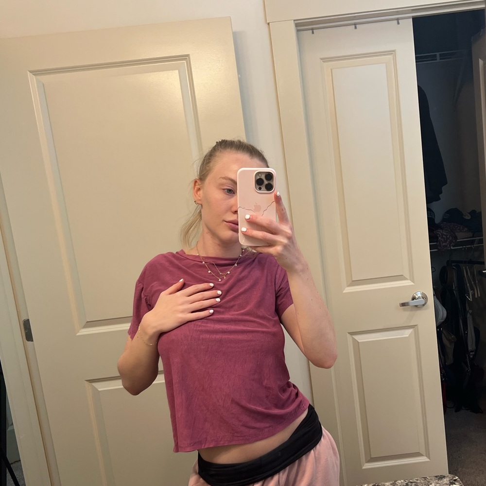 Super soft suede like top